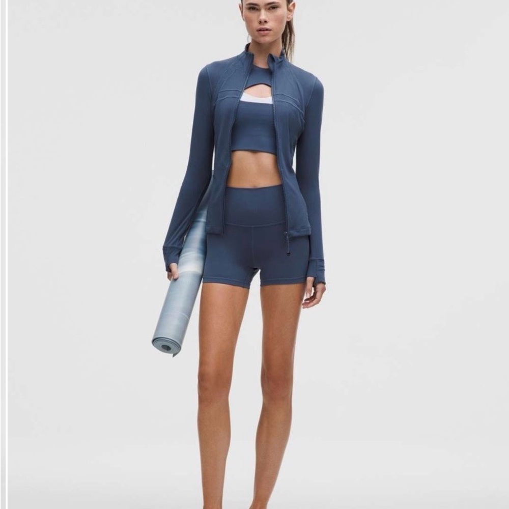 Lululemon Athletica Deep Blue Bike Shorts
